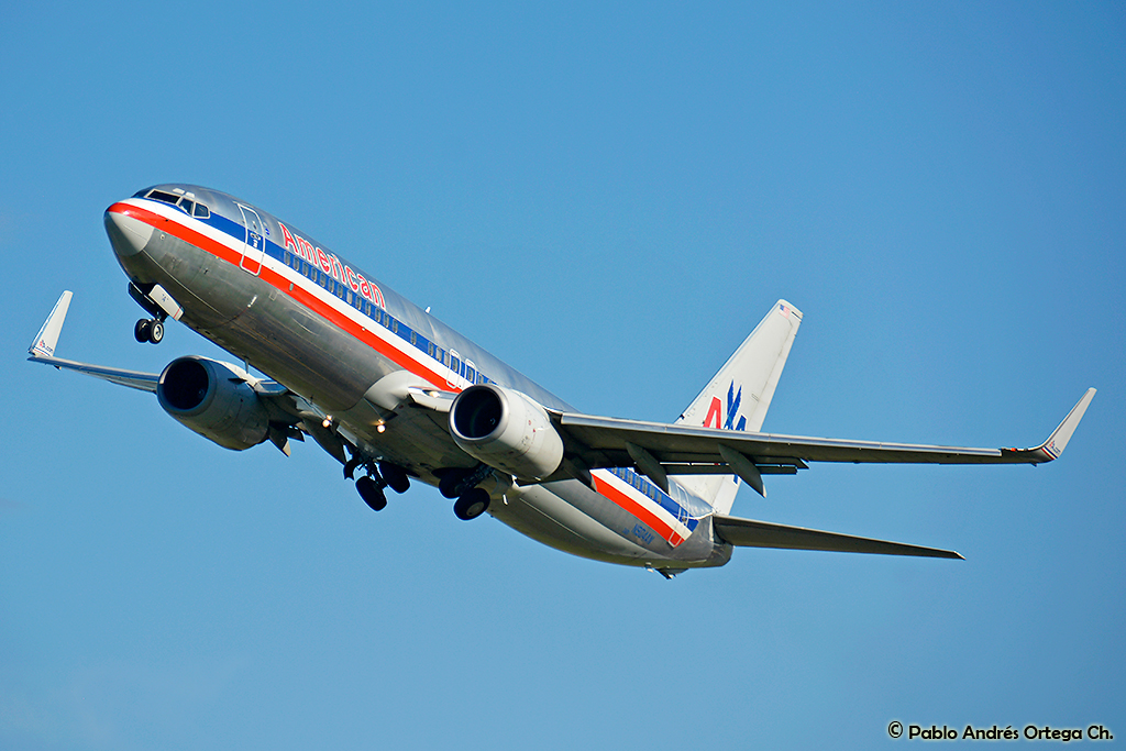 Boeing 737 American Airlines Livery Anterior