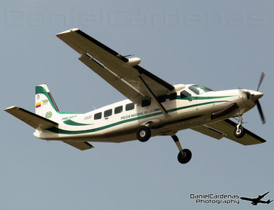 Cessna 208B Grand Caravan de la Policía.