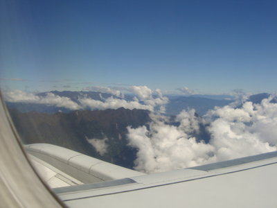 que cerca se pasa de estas montañas, pero una linda vista