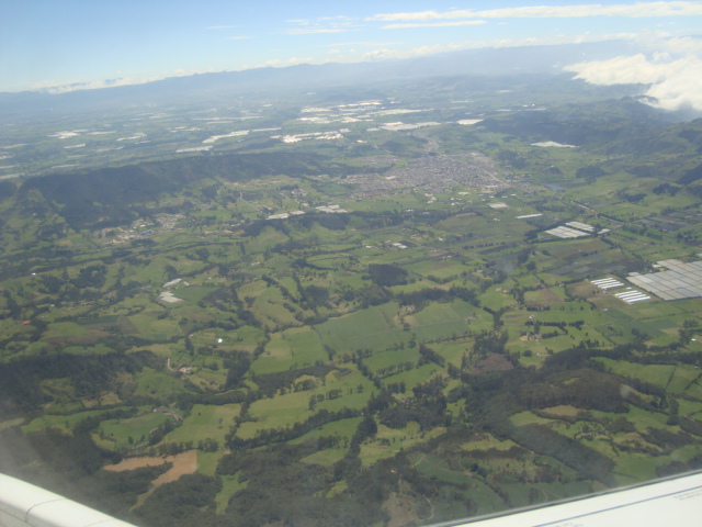 alineandonos para el aterrizaje