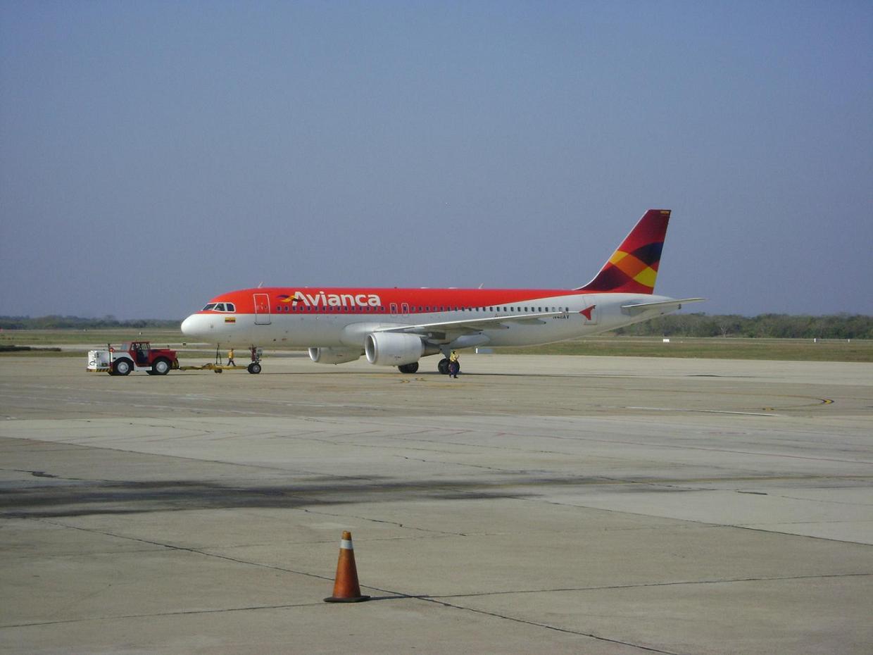 llegando de Bogota un poco retrasado