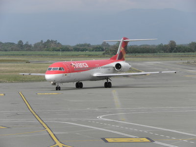 F100 llegando de MDE, esta vez sin ninguna complicacion a bordo