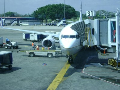 Boeing 737-800(HP-1537CMP) que resulto ser el avion mas nuevo de la flota con el Junior a Montevideo