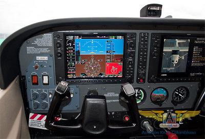 Cabina Cessna 172SP G1000 - Aeroclub de Colombia