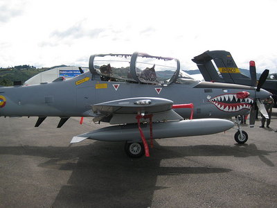 Super Tucano - COLOMBIA!!!!!!!!!! ( commons.wikimedia.org/wiki/File:A-29_SuperTuc...)