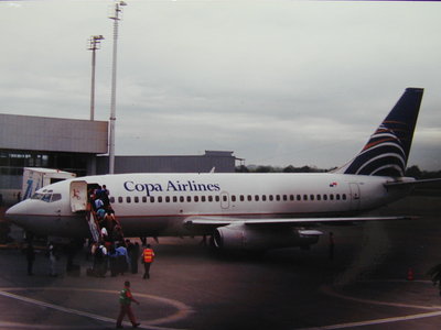 uno de los ultimos vuelos de copa en B737-200