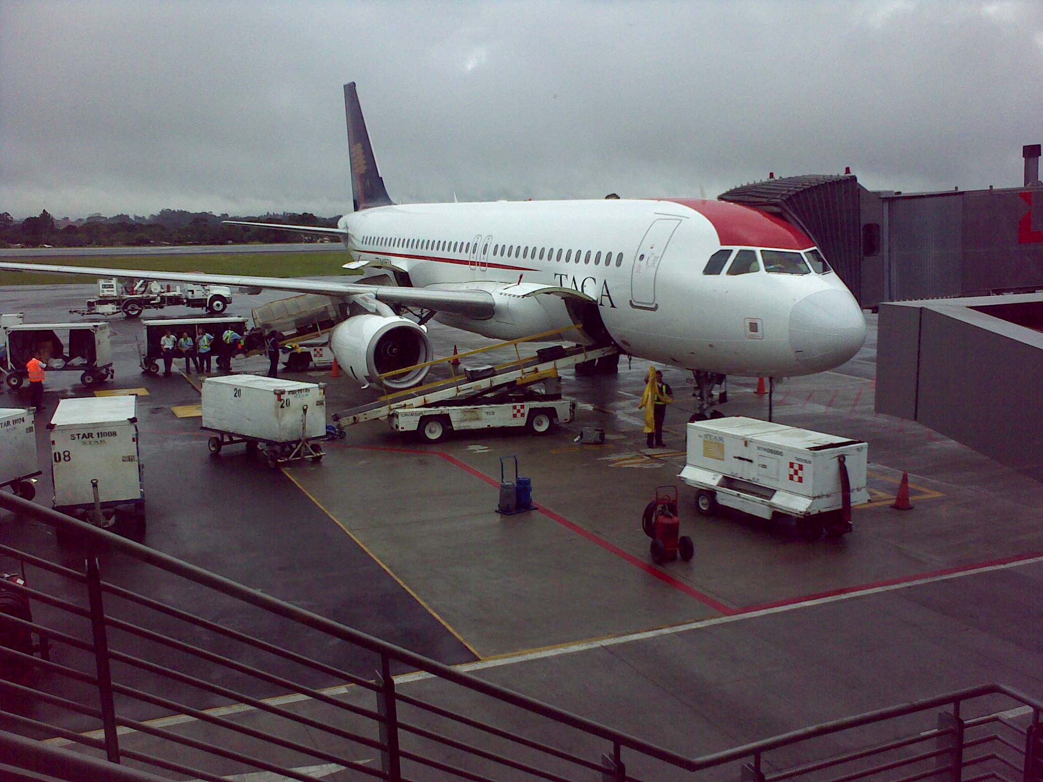 taca a320 con nariz prestada