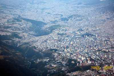 Quito desde el Aire