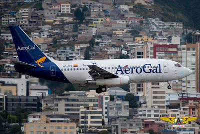 HC-CFR Aerogal 737-200