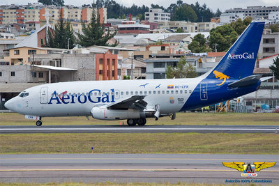 HC-CFR Boeing 737-200 Aerogal