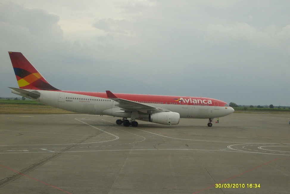 AVIANCA A330 BOG-CLO-MAD