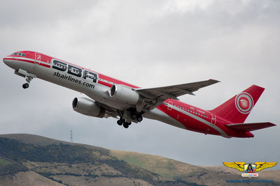 YV2243 SBA Airlines Boeing 757-200