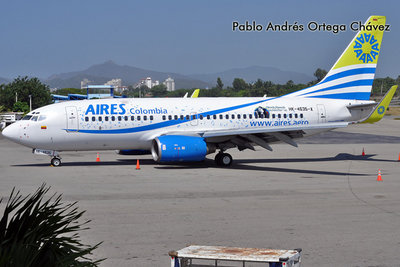 Aires Boeing 737-700 HK-4635-X &quot;Aires de Parranda&quot;