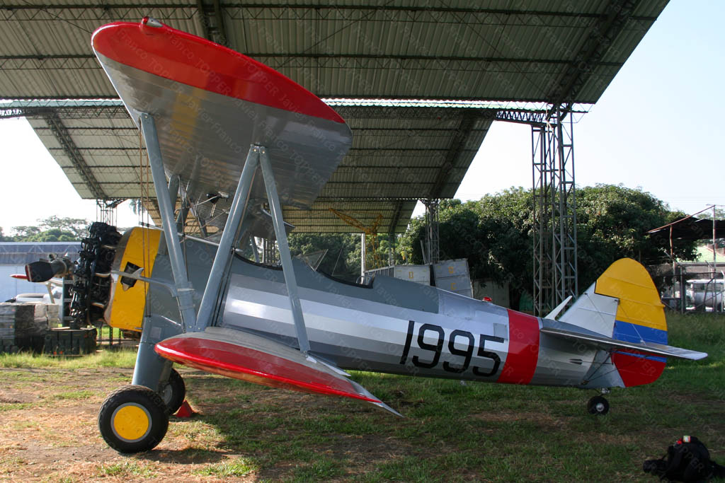 La poco conocida PT-17 FAC1995 con motor de 400 hp, si mal no estoy