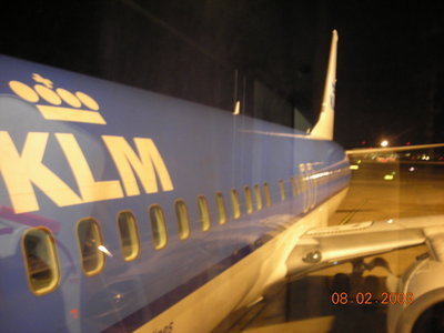 Subiendo al Boeing 737-800 de KLM