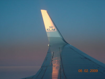 Volando sobre Francia, bonito el winglet del 737-800