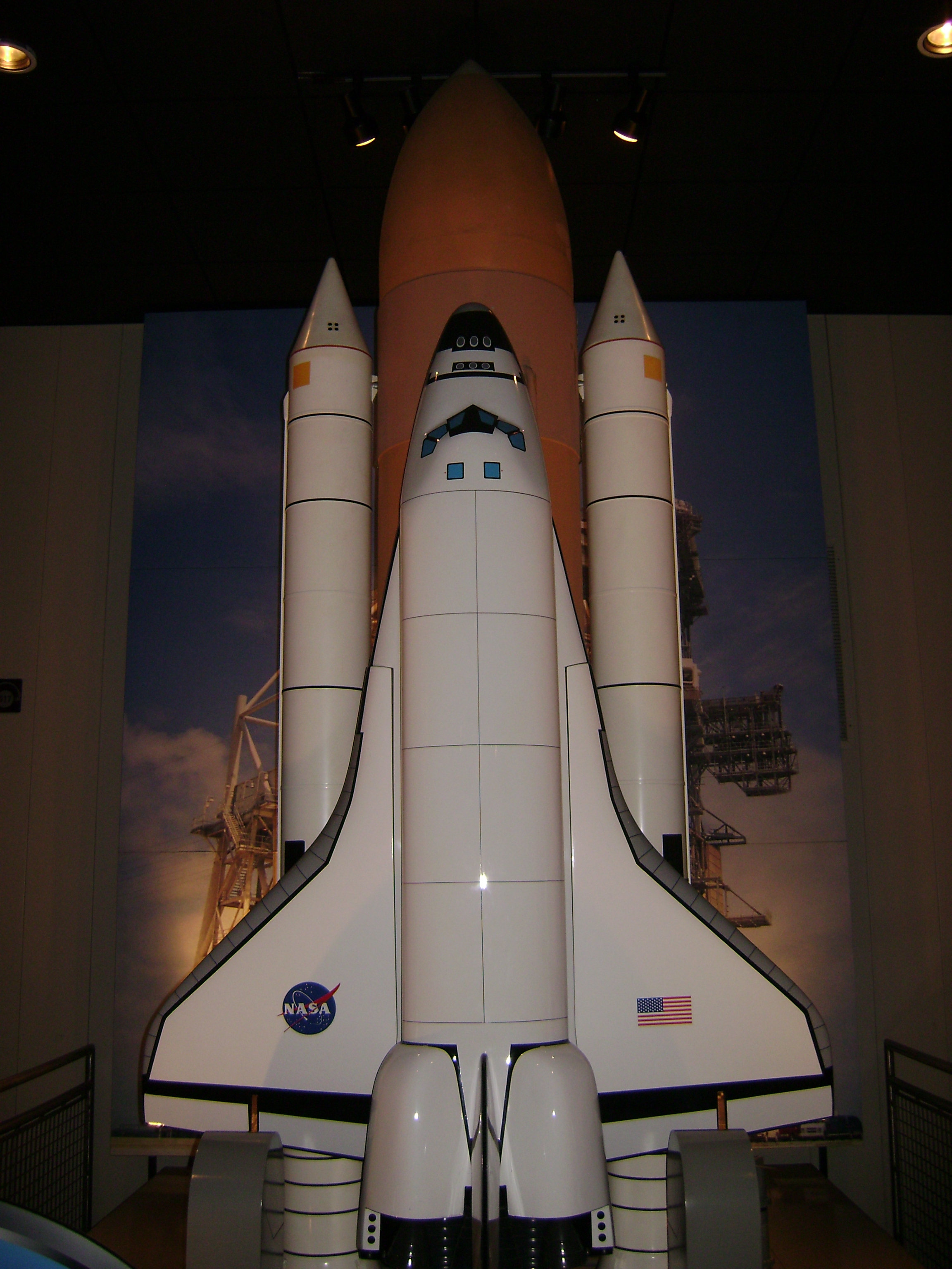 Maqueta en el Museo del Espacio