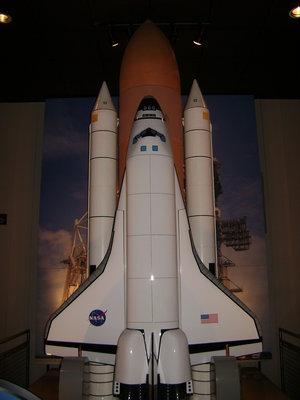 Maqueta en el Museo del Espacio