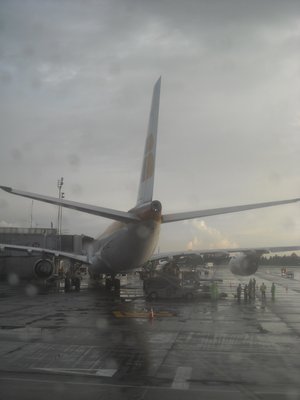 A340-300 de Iberia en su vuelo habitual a Madrid.