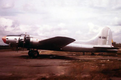 El famoso B-17 civil que operó en Colombia.