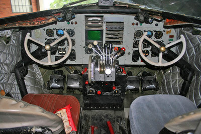 Cabina del DC-3