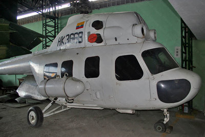 El único Mi-2 (que yo sepa) en Colombia