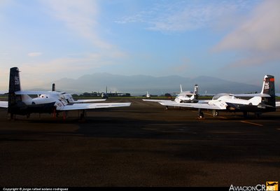 Aviones T-37 FAC 2135 y FAC 2136 en Costa Rica
