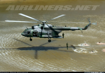 Helicóptero MI-17 Ejército de Colombia. Matrícula EJC 378