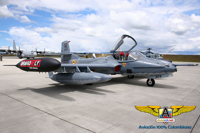 FAC 2178, A-37B Dragonfly de la Fuerza Aérea Colombiana