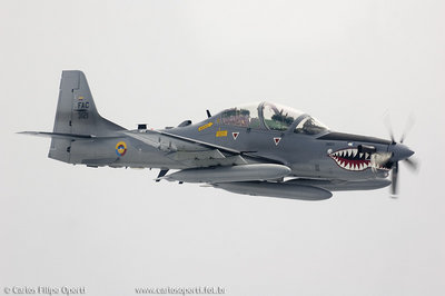 Supertucano A-29B Fuerza Aérea Colombiana, FAC 3121