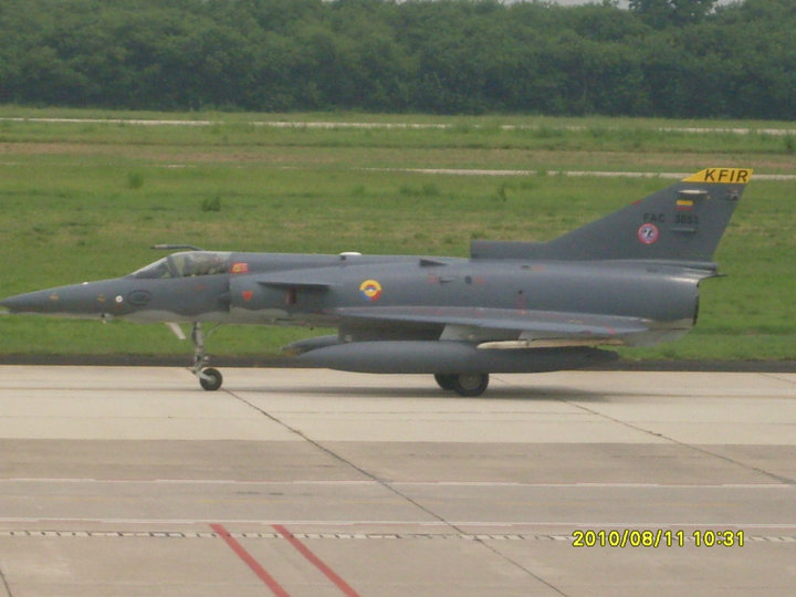 IAI Kfir C-12 - Foto: Moises www.unffmm.com