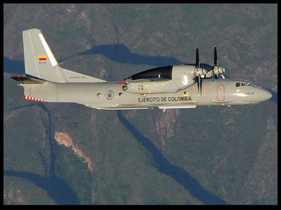 Antonov An-32B del Ejército Nacional de Colombia, EJC 1147