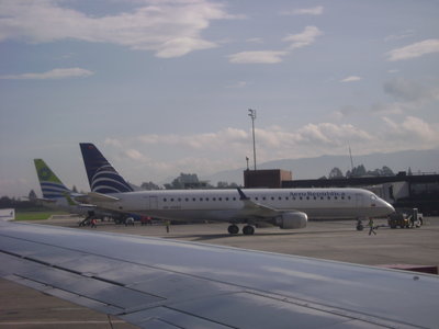 Aerorepublica en Push-Back, hoy Copa Colombia