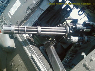 GAU 17 en BlackHawk-Aviacion Ejercito