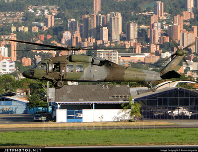 Sikorsky UH-60L EJC 2140. Fotógrafo: Álvaro Angarita.