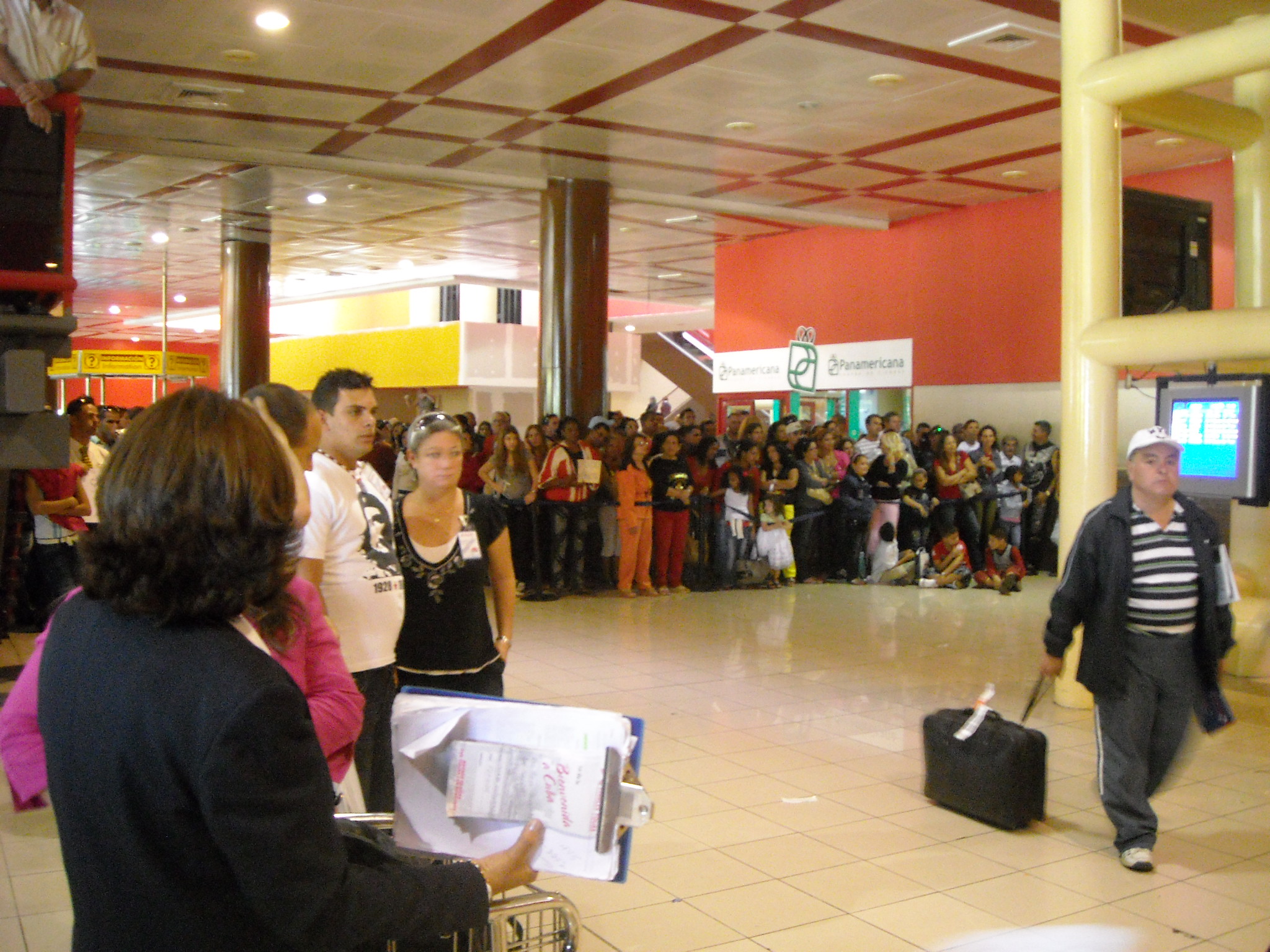 Chequeo de Inmigracion y recogida de equipaje