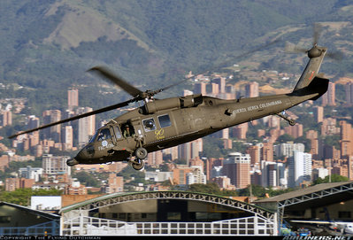 Colombian Air Force Sikorsky UH-60L Halcon (S-70A)