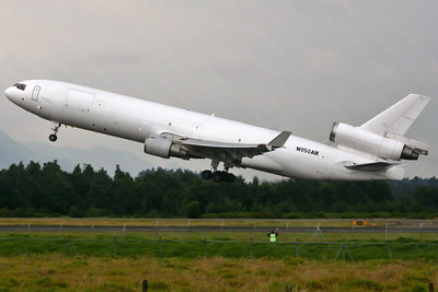 El famoso MD-11 que anduvo en Cali hace pocos días. Foto: Javier Franco TOPPER