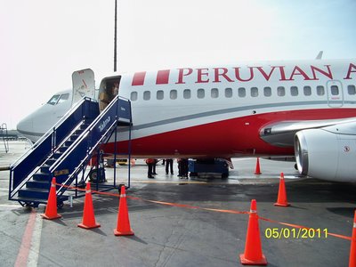 Primer paso completado, ya estaba en Lima, me quedaba otro paso mas a Ciudad de Panama.