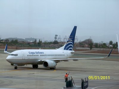 Aqui llega mi Avión. Boeing 737-700 de Copa Airlines.