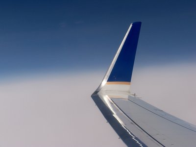 Winglet del 737-700. El vuelo mas movido de mi vida, no podía ni escribir.