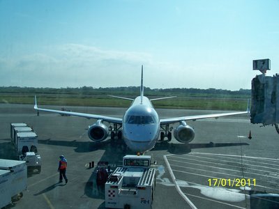 Regreso de Panama a Lima, Aeropuerto de Tocumen.