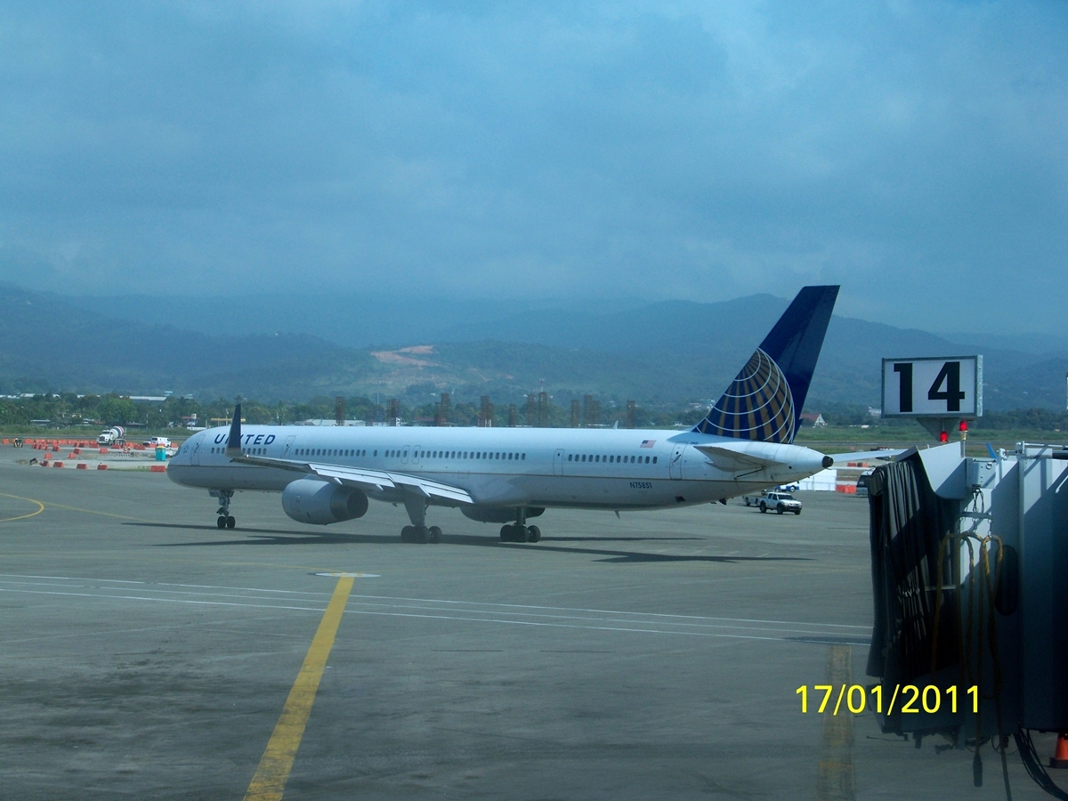 Primera vez que Veo un 757-300.