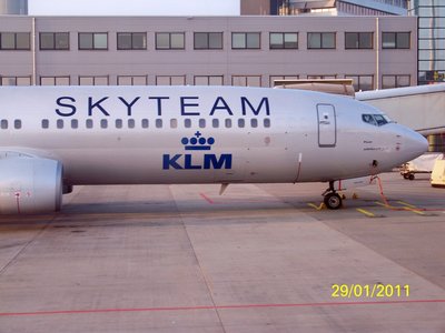 BOEING 737-900 de KLM, Sky Team libery.