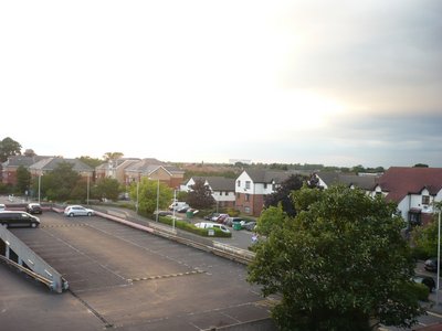 Panorámica de la población cercana al hotel.