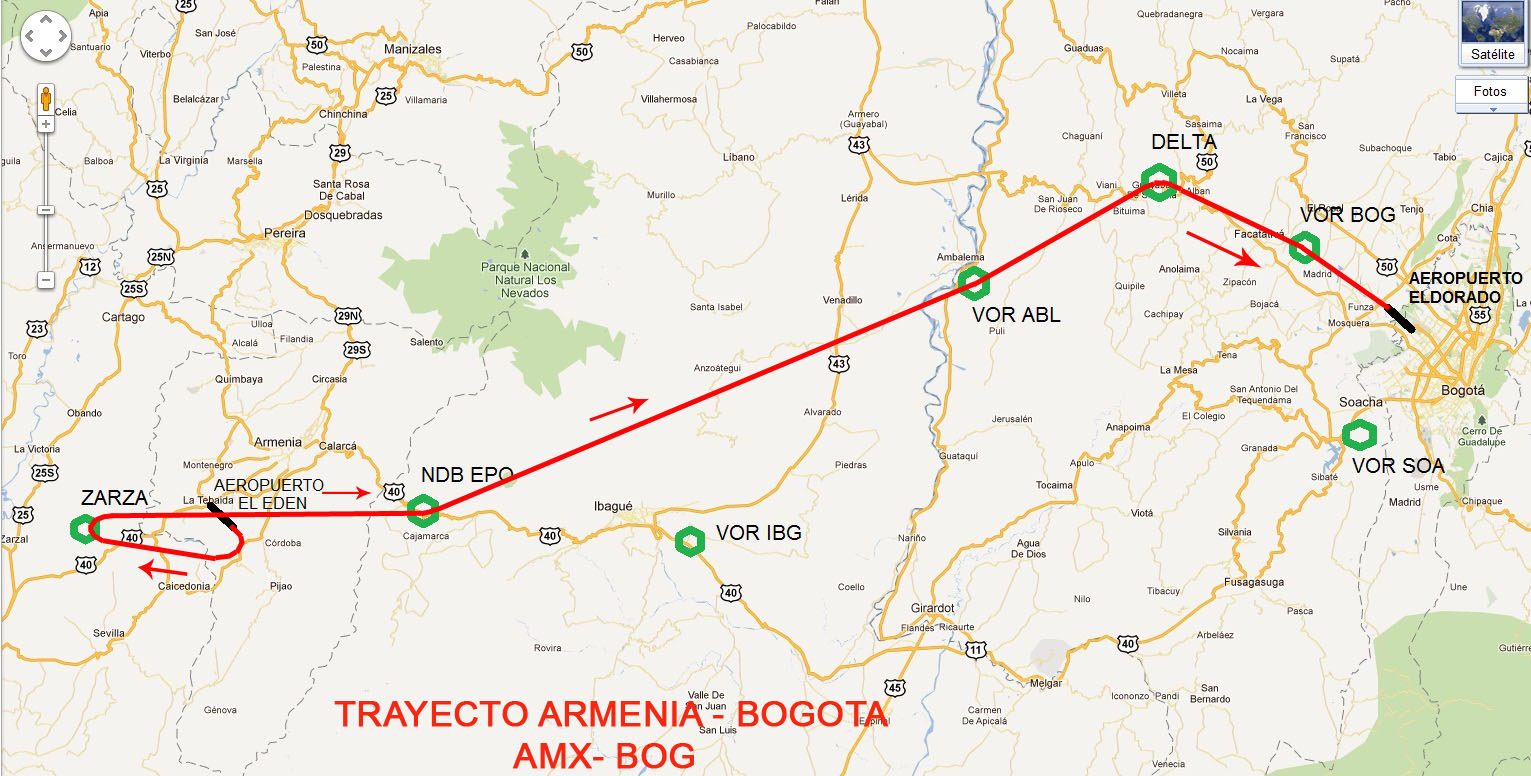 VUELO ARMENIA - BOGOTA