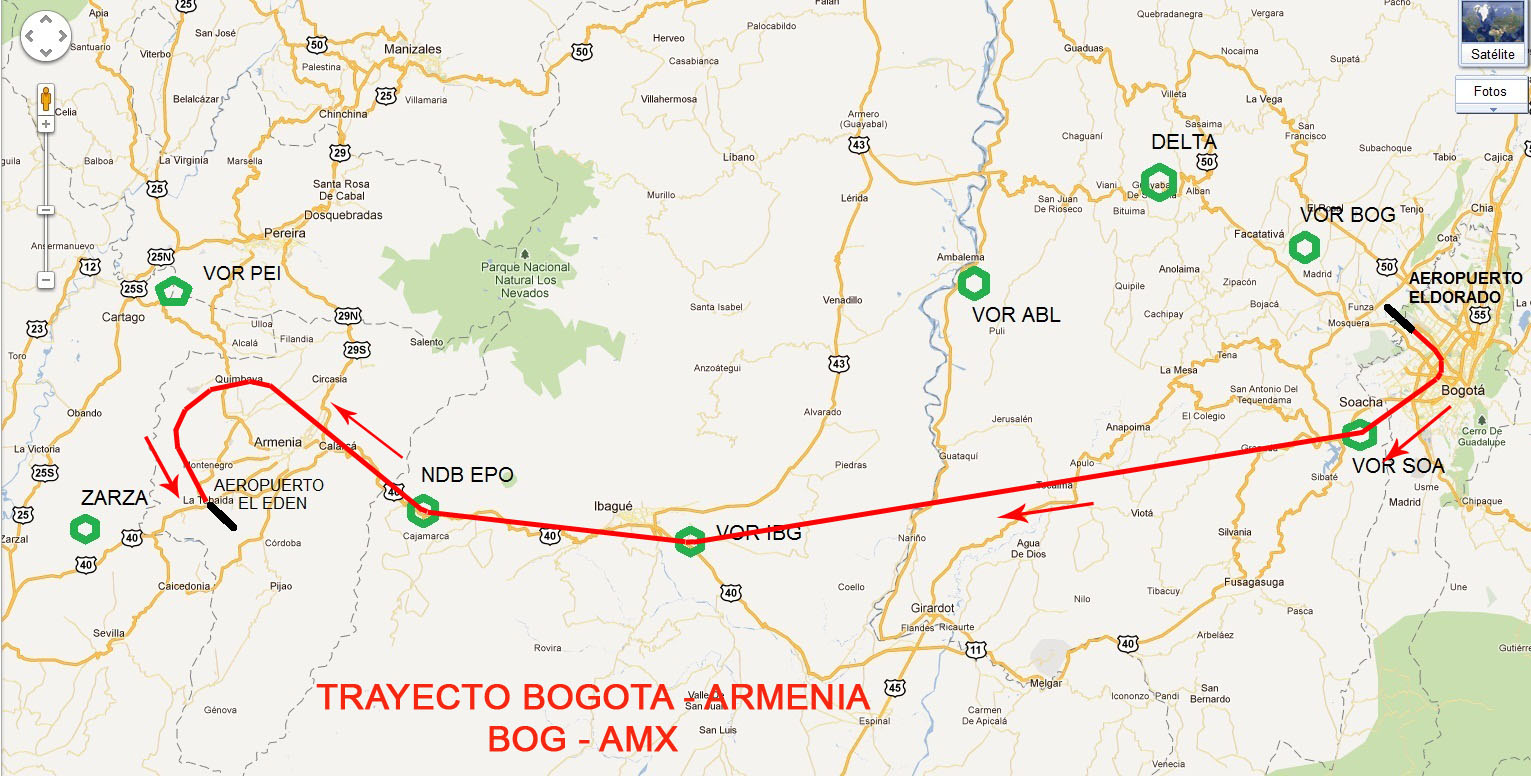 VUELO BOGOTA - ARMENIA