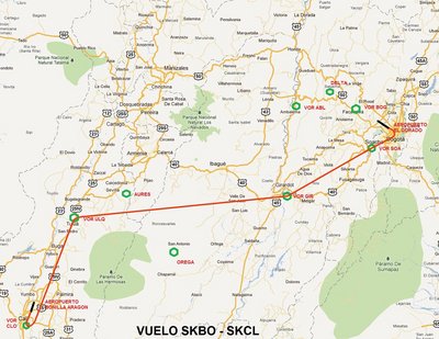 VUELO SKBO-SKCL