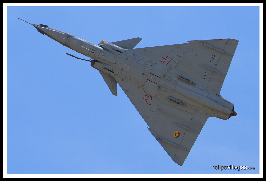 Kfir C-12 matrícula FAC 3053