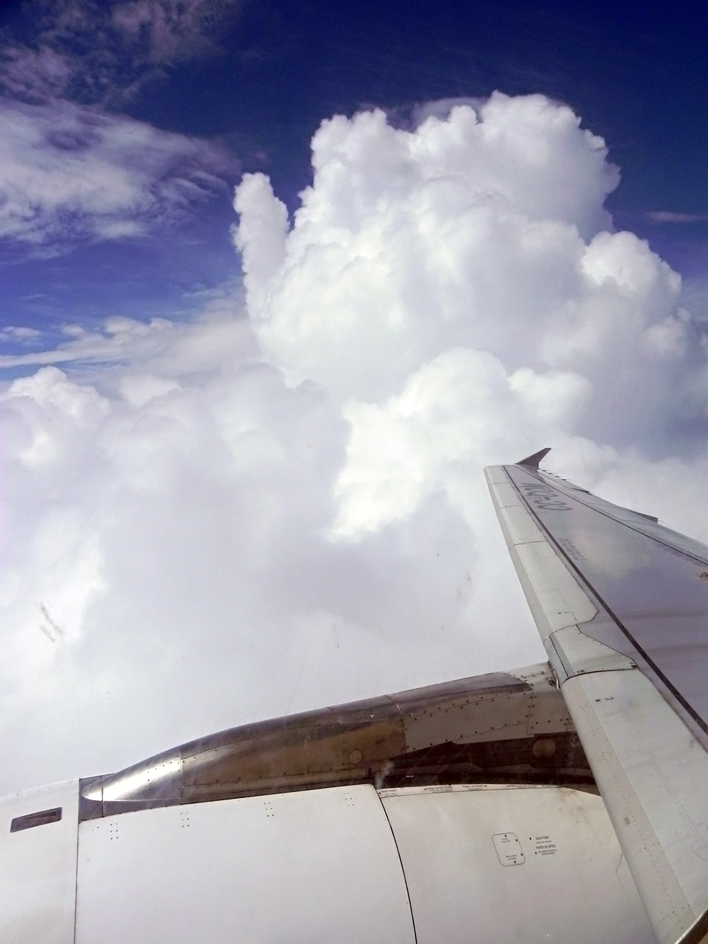 Cruzando lo que creo que era el vor de mariquita, pues inmediatamente despues hubo viraje hacia la izquierda.